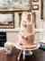 Wedding cake with meringues